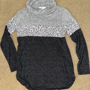 Soft cheetah long sleeve